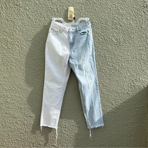 Split jeans